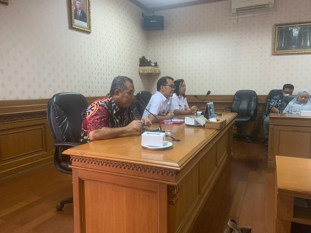 Menerima Kunjungan Kerja Dari kabupaten Sleman Dalam Rangka Knowledge Sharing Perencanaan, Pengendalian dan Evaluasi Bappeda